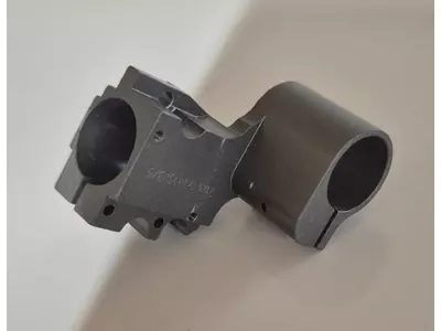 Aluminium Teile eloxiert